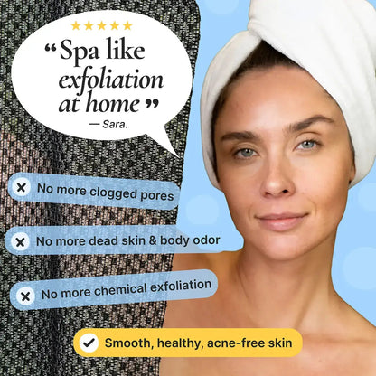 SilverScrub™ Exfoliating Towel
