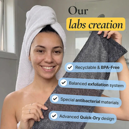 SilverScrub™ Exfoliating Towel